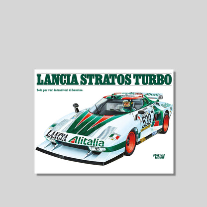 Lancia Stratos Turbo Rally Poster